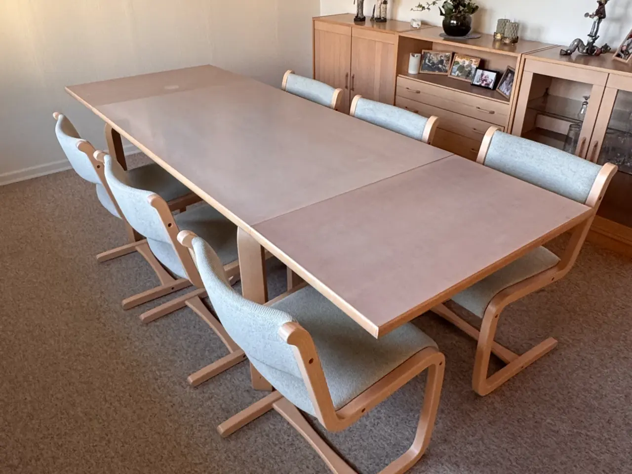 Billede 9 - Spisebordstole 6 styk + bord