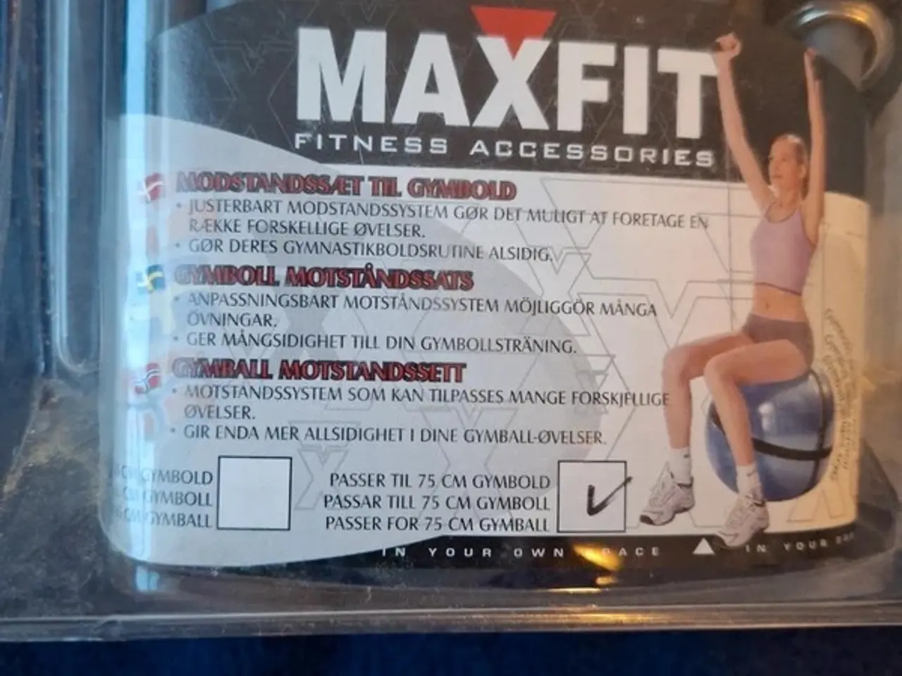 Billede 2 - Modstandssæt til gym bold