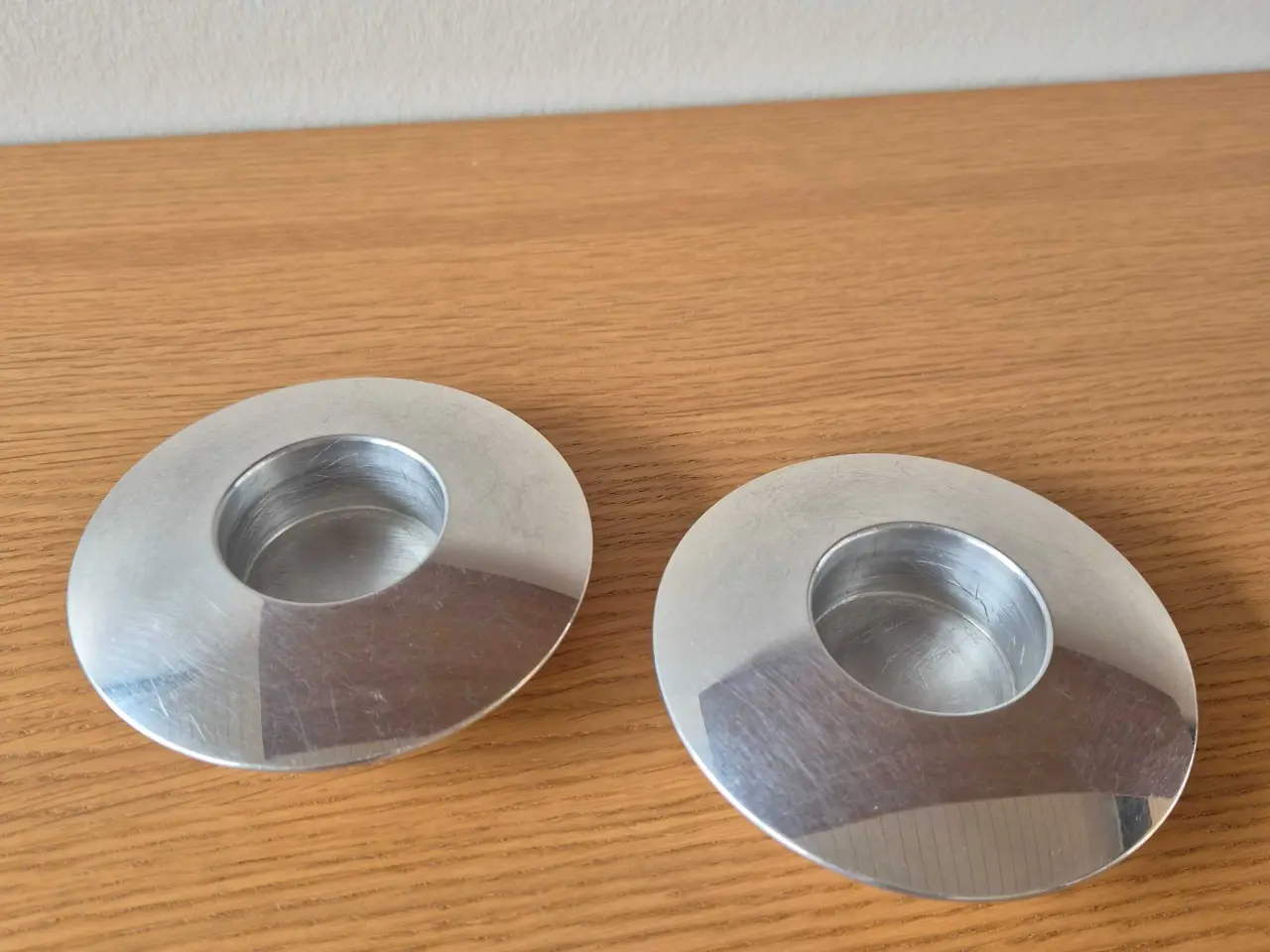 Billede 1 - Royal Copenhagen Denmark Discus/Ufo lysestager. 