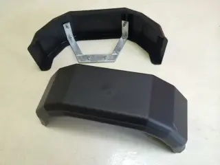 Plastskærm 8"