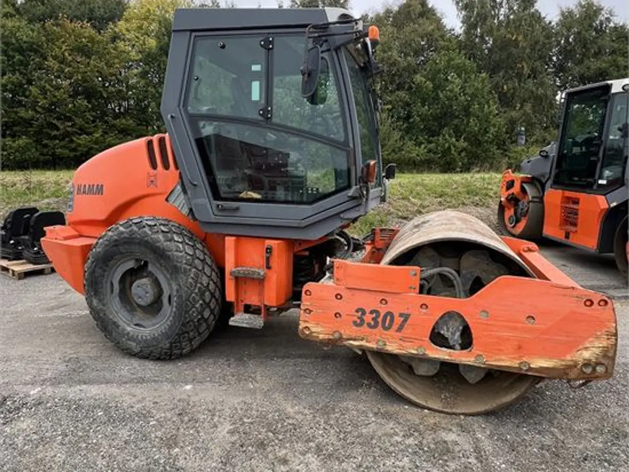 Billede 10 - Hamm 3307 - 7,8 ton - Med ny motor / New Engine 0 hours