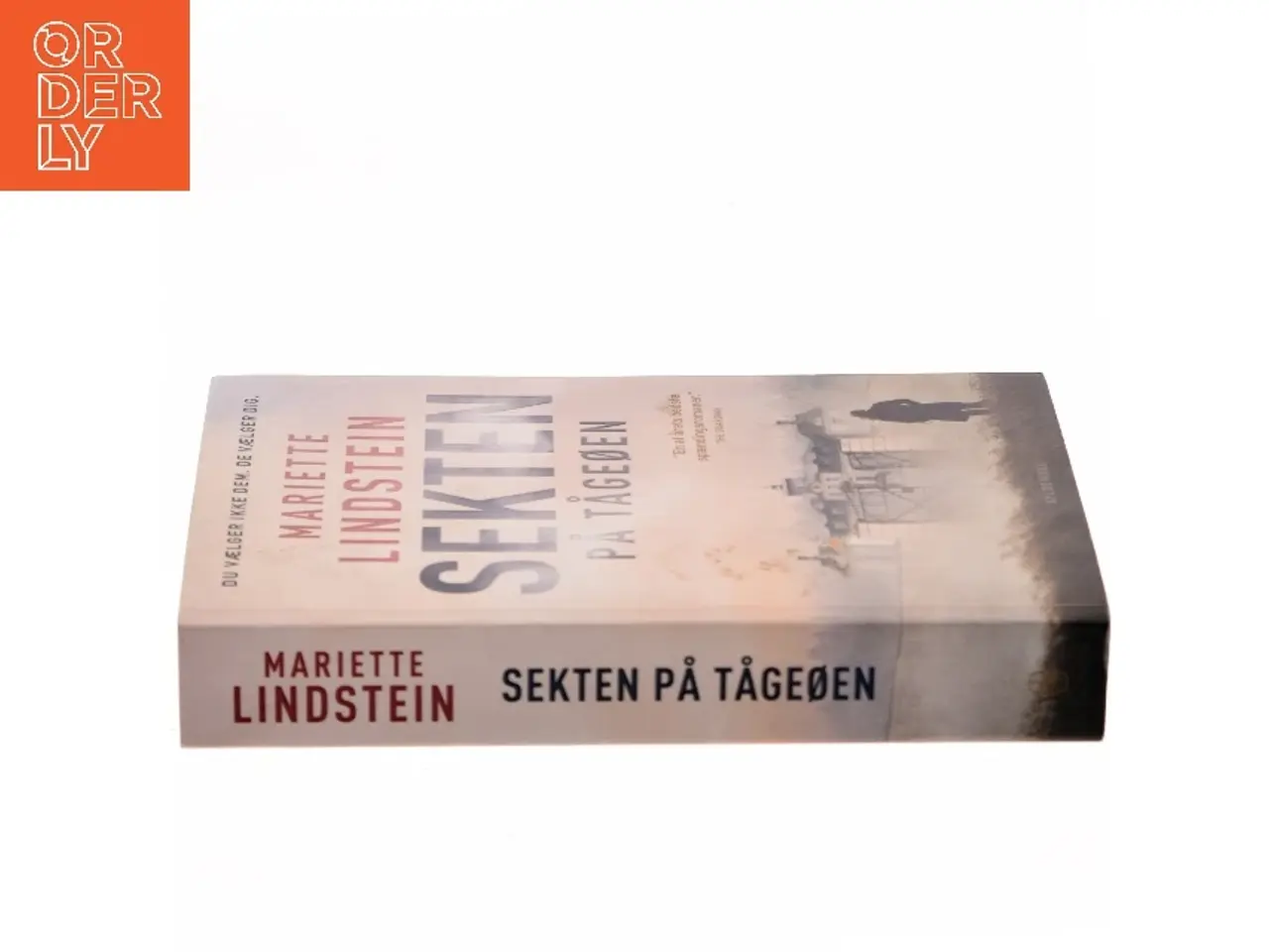 Billede 2 - Sekten på Tågeøen af Mariette Lindstein (f. 1958) (Bog)