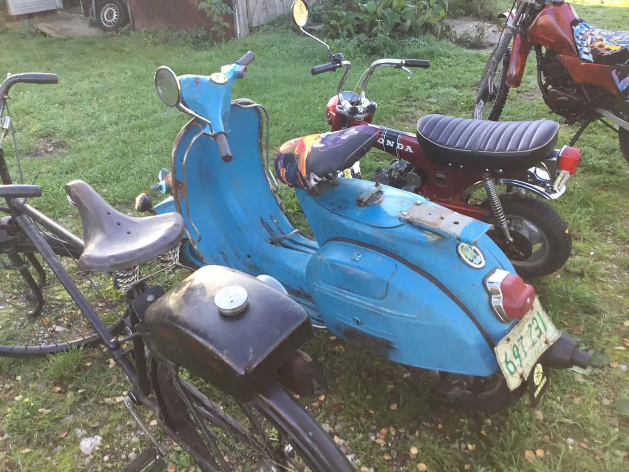 Billede 3 - Vespa lavet i sjov med Pgo comet motor