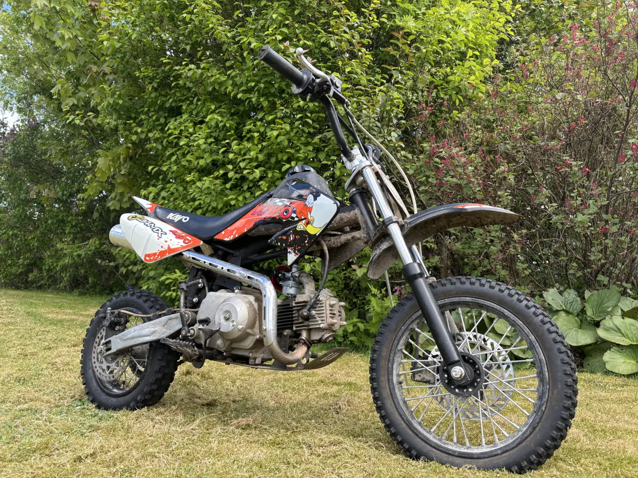 Billede 2 - Kayo Crosser 4-gear 4-Takt 72cc