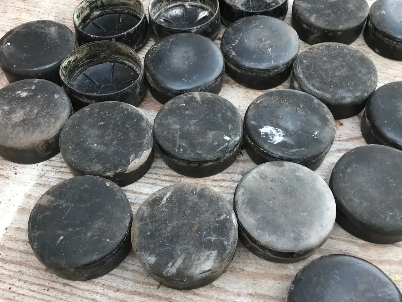 Billede 1 - Plastiklåg til rør 75mm