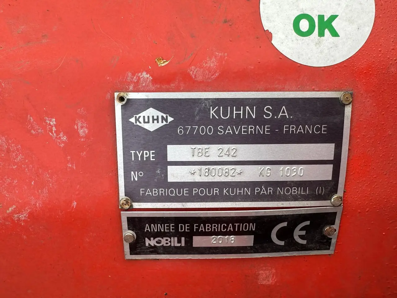 Billede 4 - Kuhn TBE 242 TBE 242 TBE 242