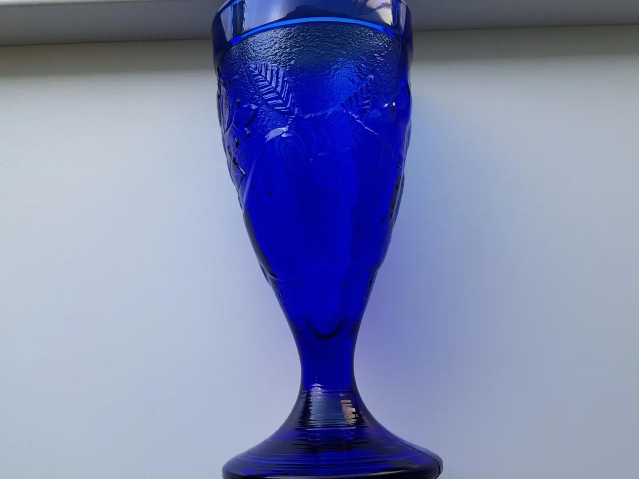 Billede 3 - 2 stk blå glas