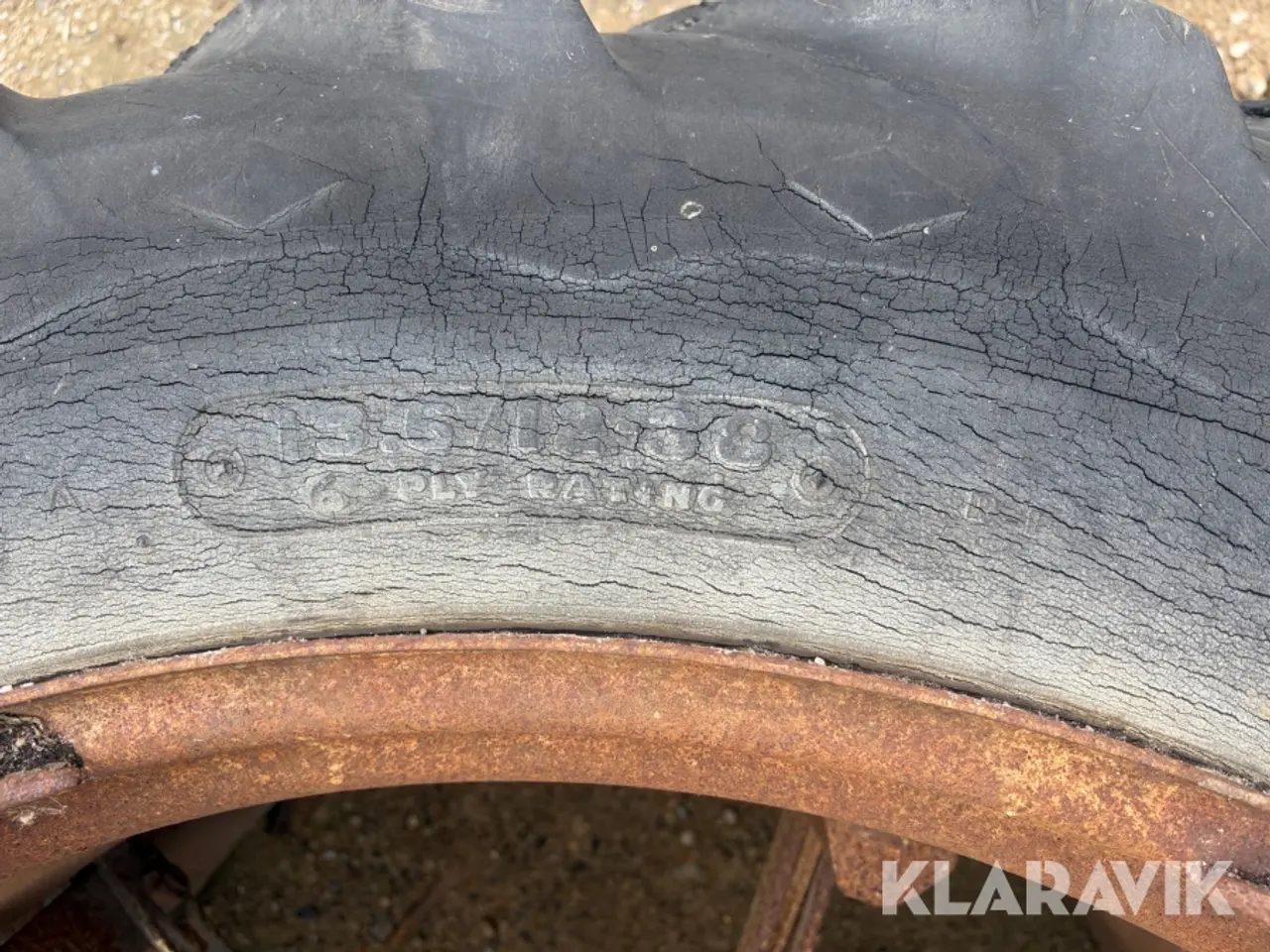 Billede 8 - Tvillinghjul Goodyear 13.6/12-38 2 Styk