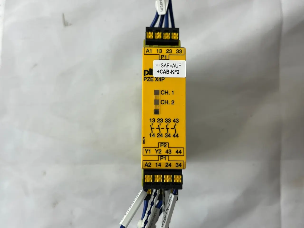 Billede 3 - Pilz 787585 PZE X4P sikkerhedsrelæ Contact 24VDC