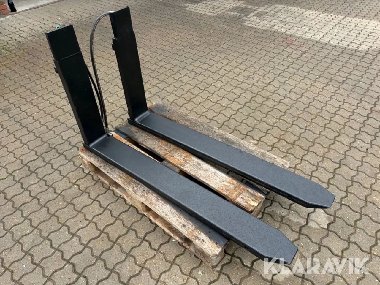 Billede 2 - Pallegafler E.L.M med hydrauliske udskud