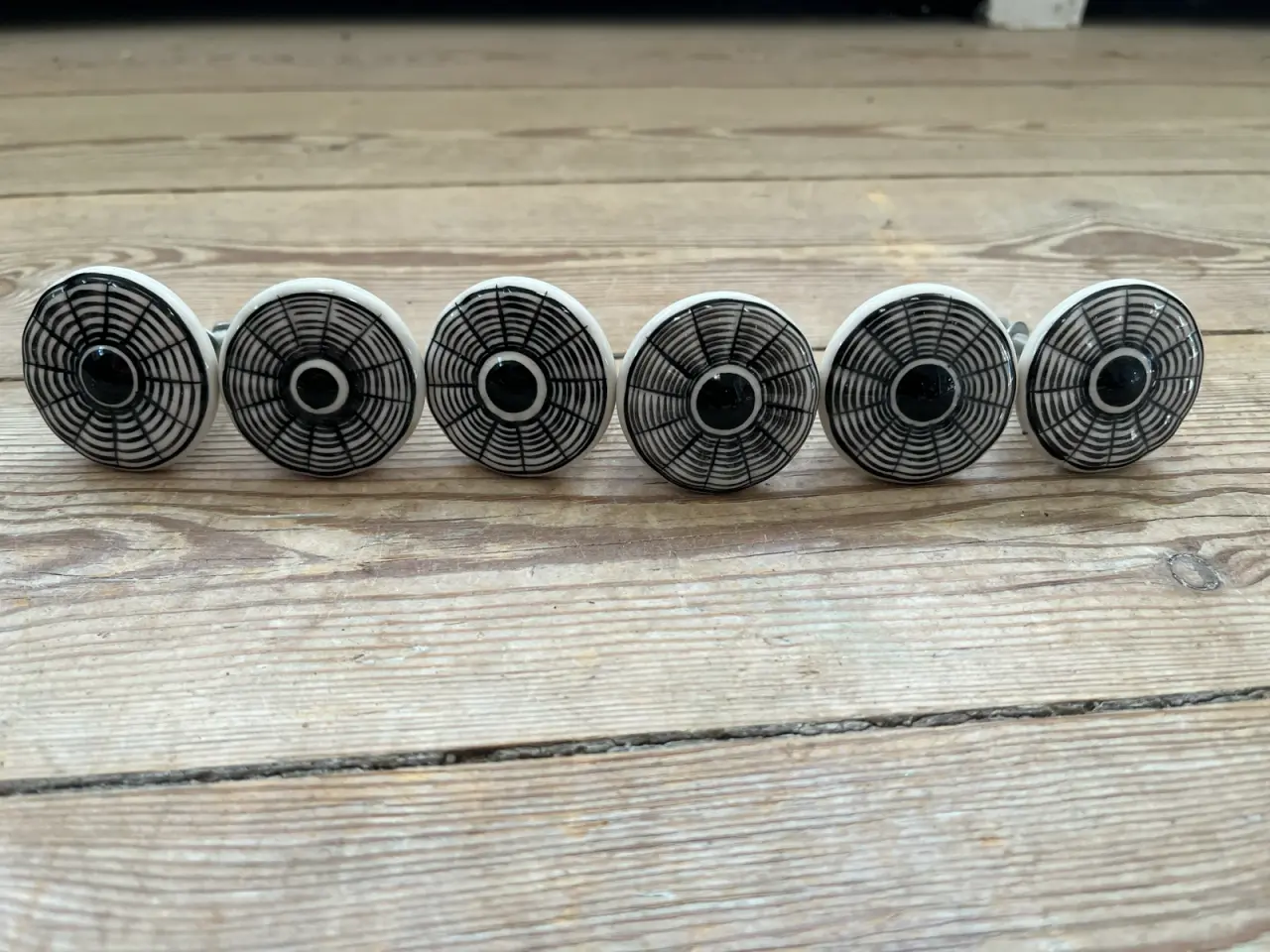 Billede 4 - Knopper i porcelæn /metal, blomster