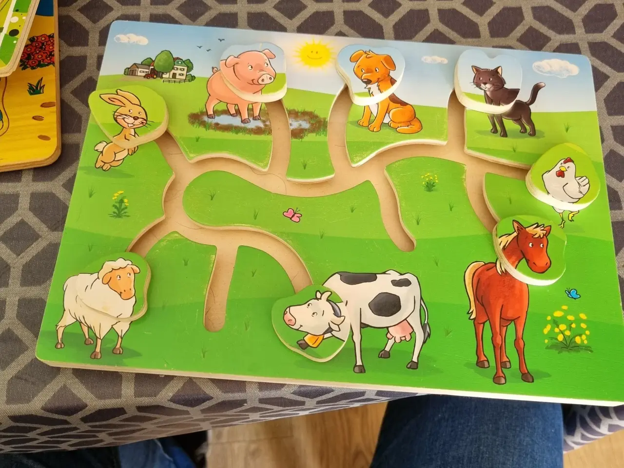 Billede 1 - Træspil til de mindste.