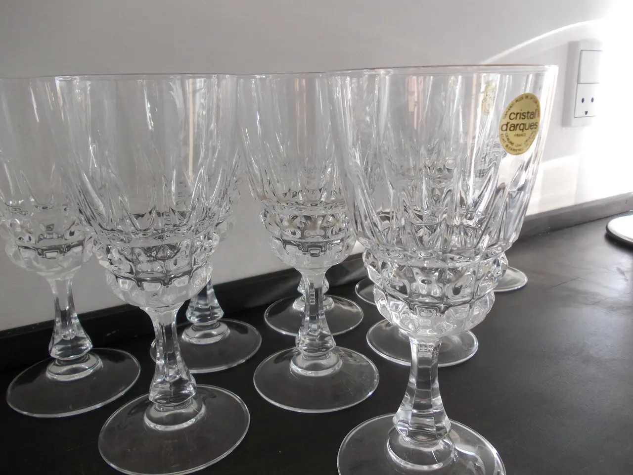 Billede 2 - Pompadour krystal glas
