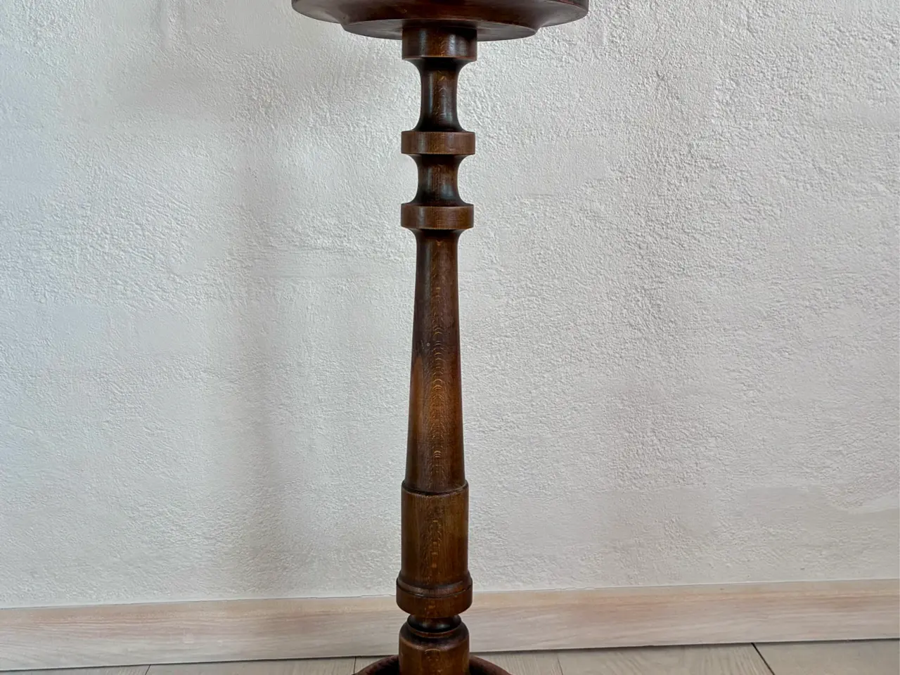 Billede 3 - Vintage piedestal i massiv eg