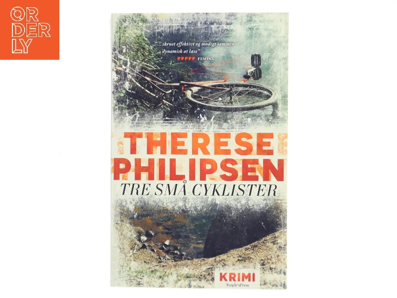 Billede 1 - Tre små cyklister : krimi af Therese Philipsen (Bog)
