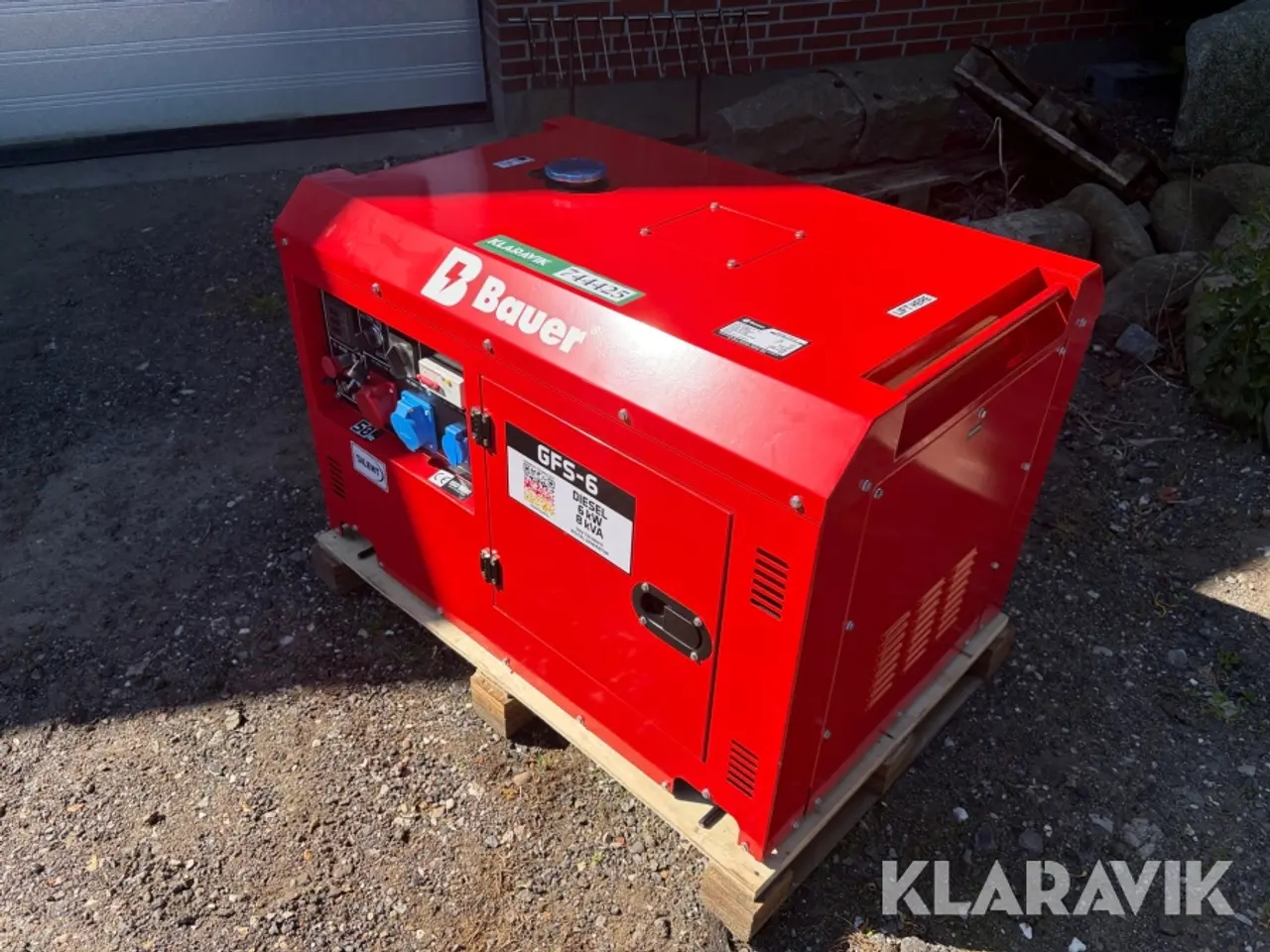 Billede 3 - Generator Bauer GFS-6 6 kW