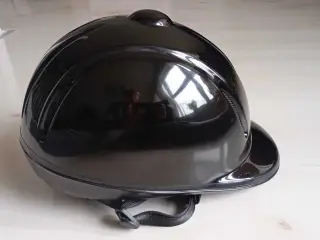 Ridehjelm blank sort. Eldorado
