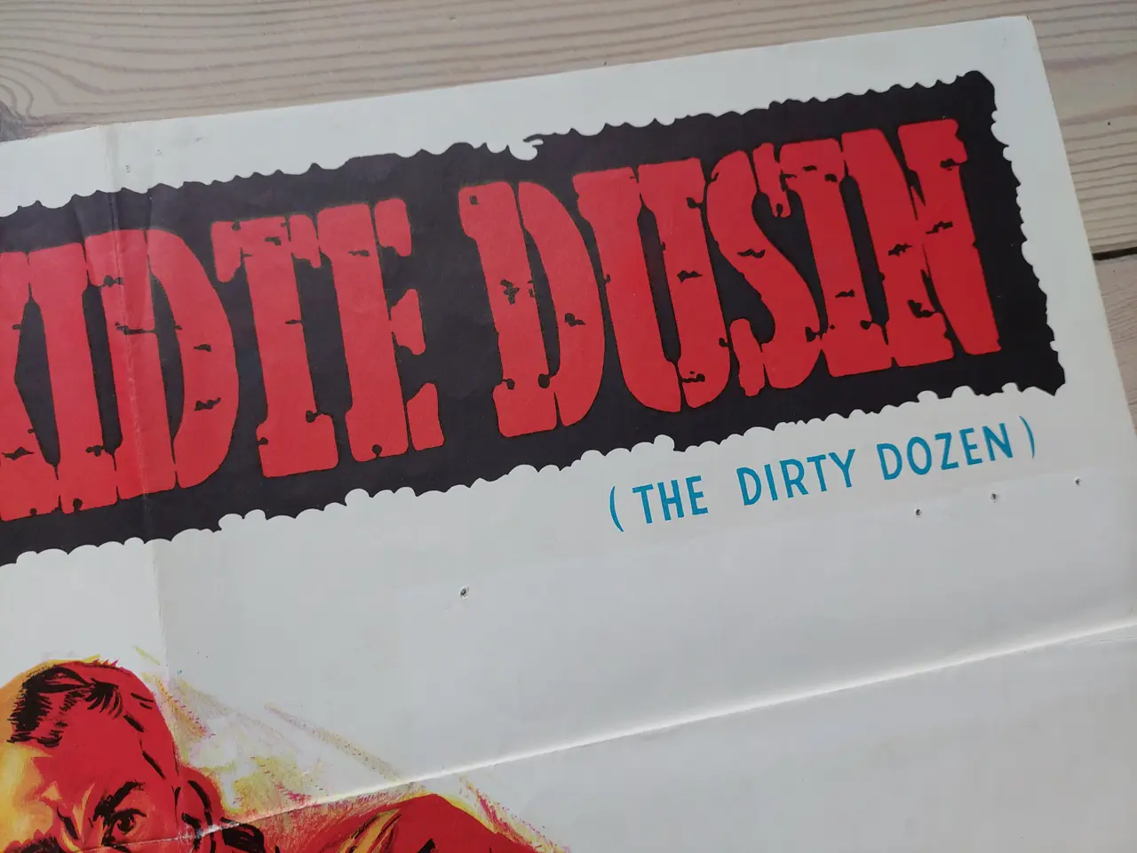 Billede 5 - Original biografplakat (1967) – Det Beskidte Dusin