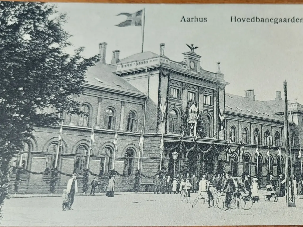 Billede 1 - Postkort lot 5 stk. motiver af det gamle Aarhus