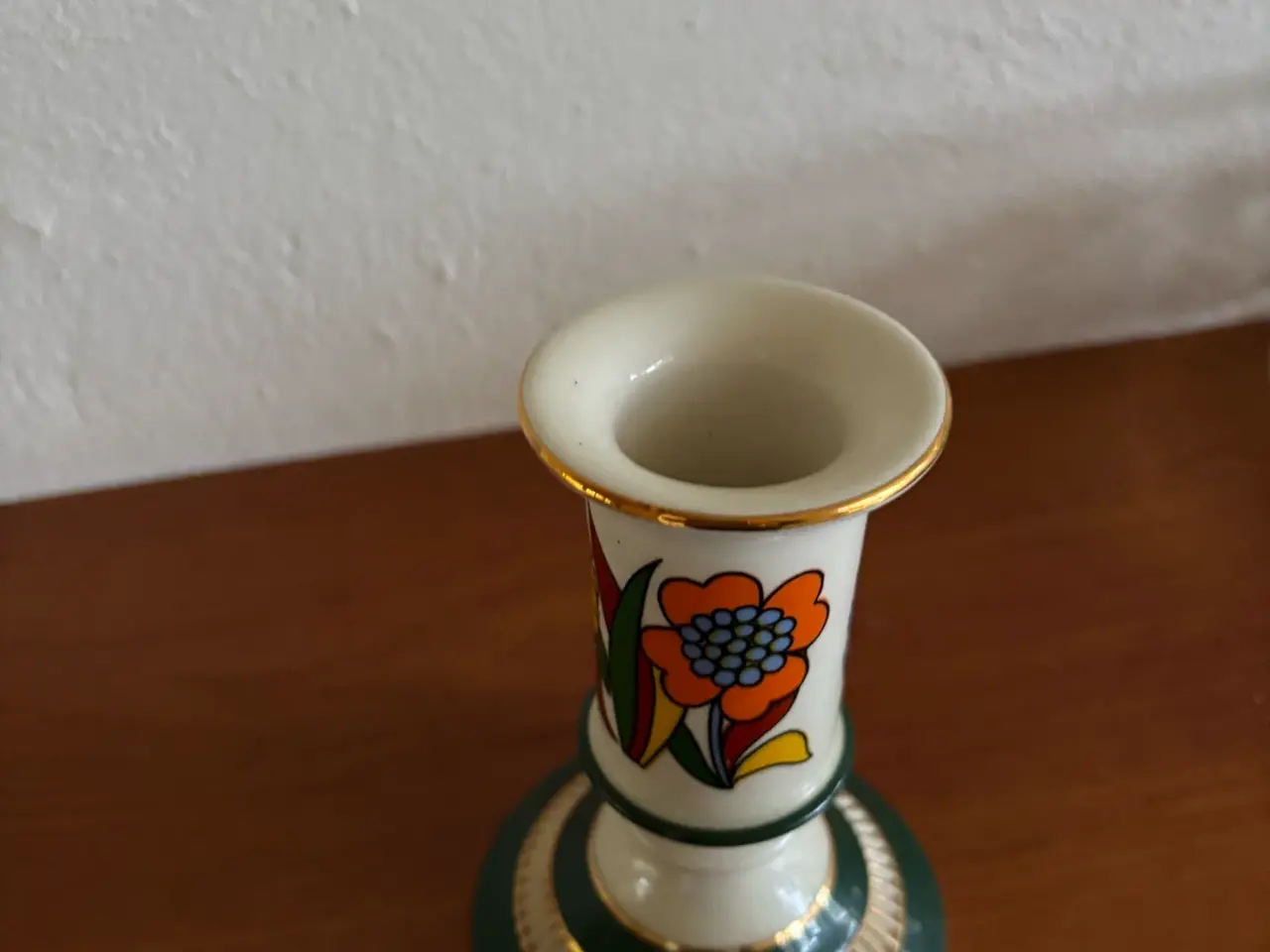 Billede 3 - Royal Copenhagen Gylden Sommer lysestage (nr. 501)