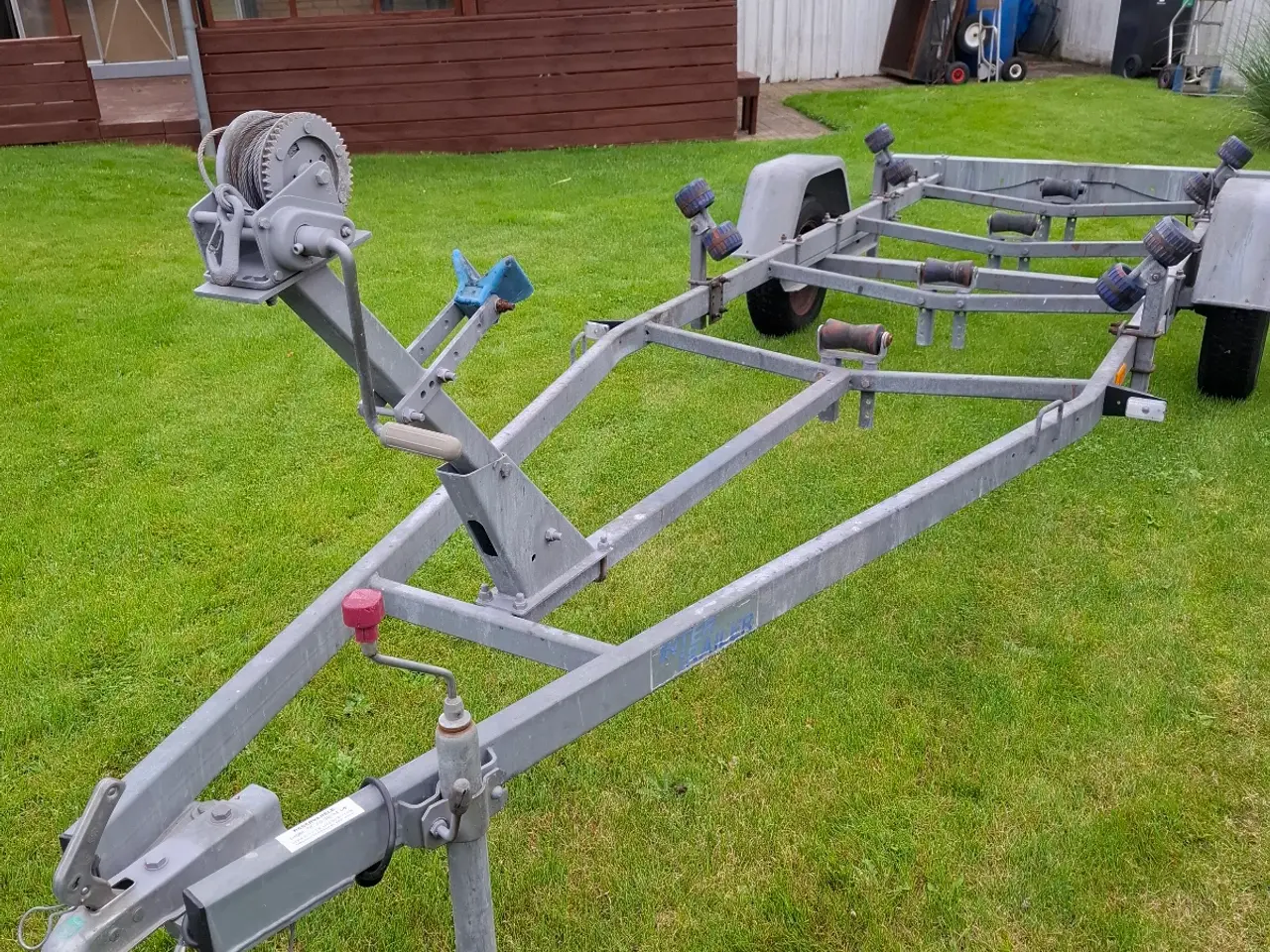 Billede 1 - 750kg. Kvalitet bådtrailer
