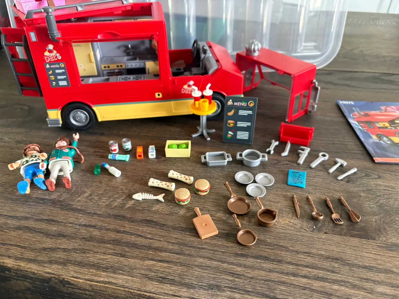 Billede 8 - PLAYMOBIL Del’s foodtruck 70075