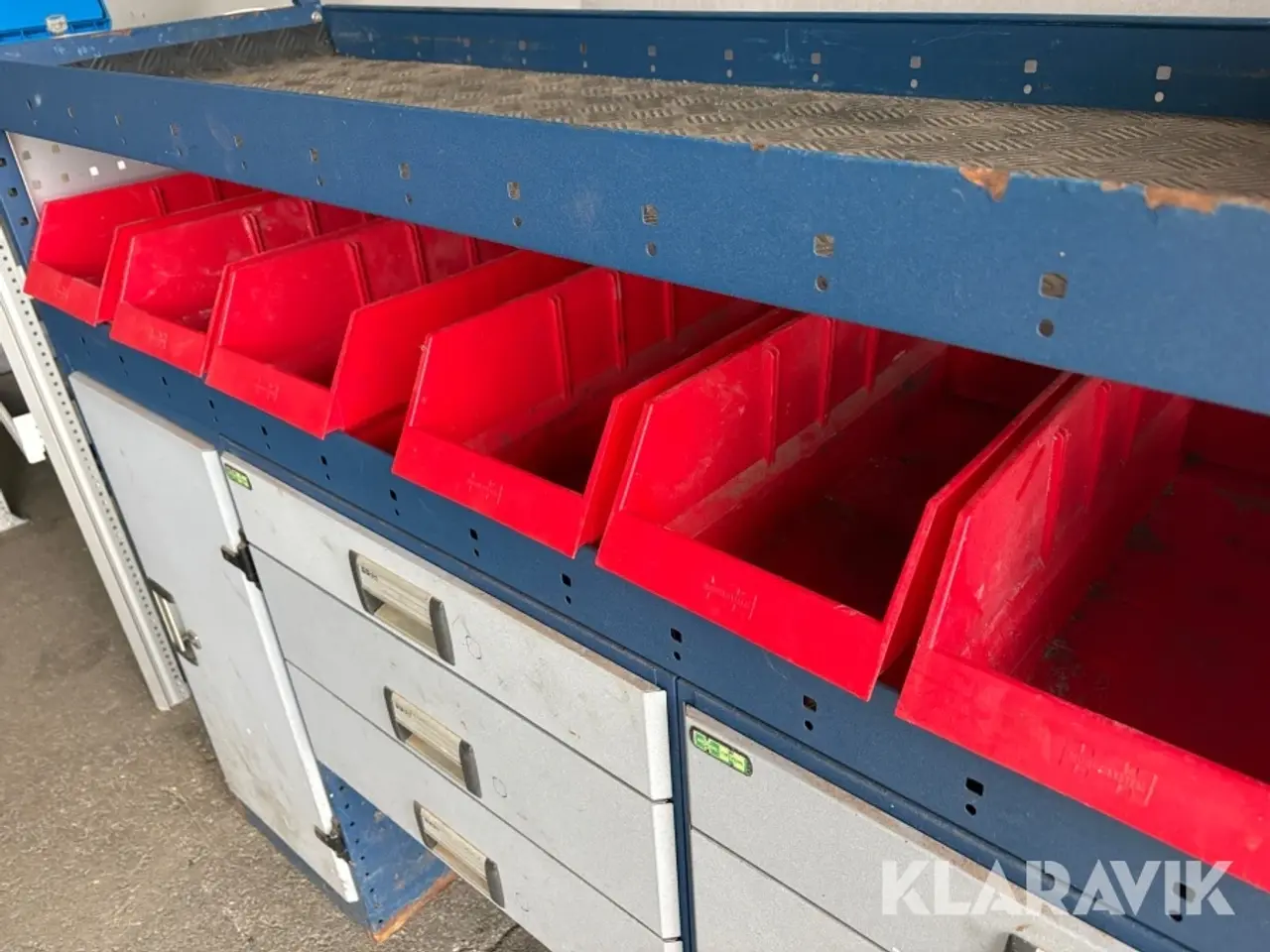 Billede 9 - Inventar til kassebil HH-modulsystem - L161 D48 H147 cm