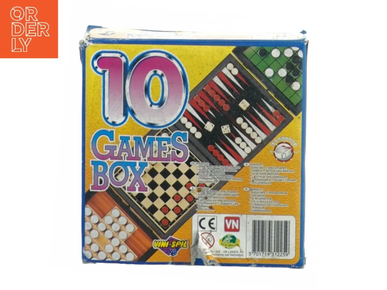 Billede 6 - 10 games box fra Vinnie Spil (str. 15 cm)