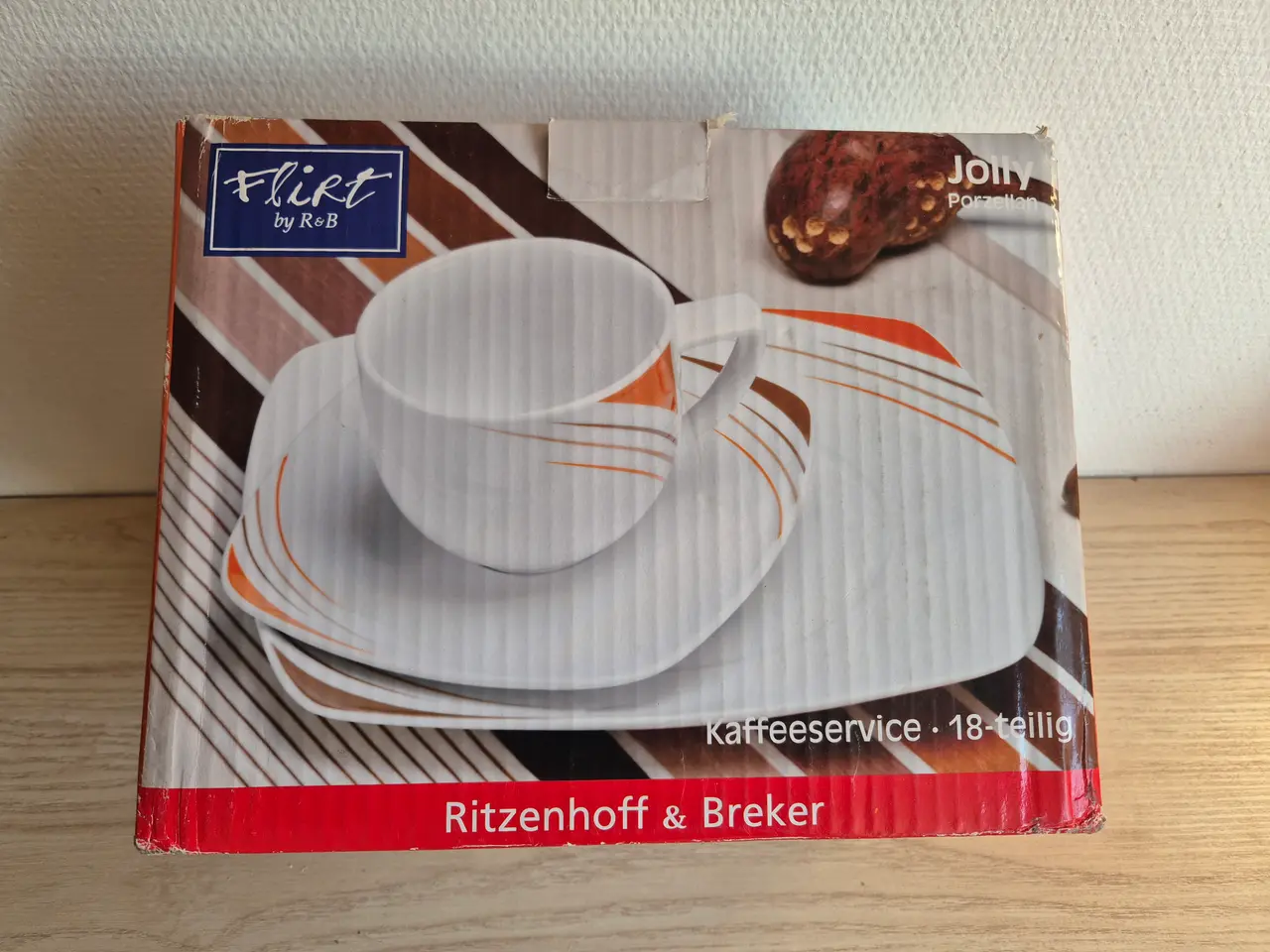 Billede 1 - Kaffeservice, NYT, 18 Dele til 6 personer, 