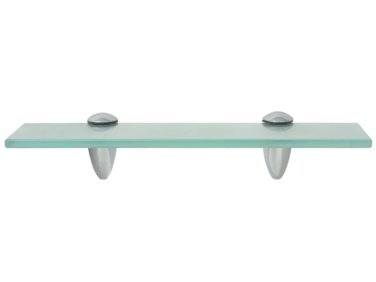 Billede 2 - Svævehylde i glas 30 x 10 cm - transparent