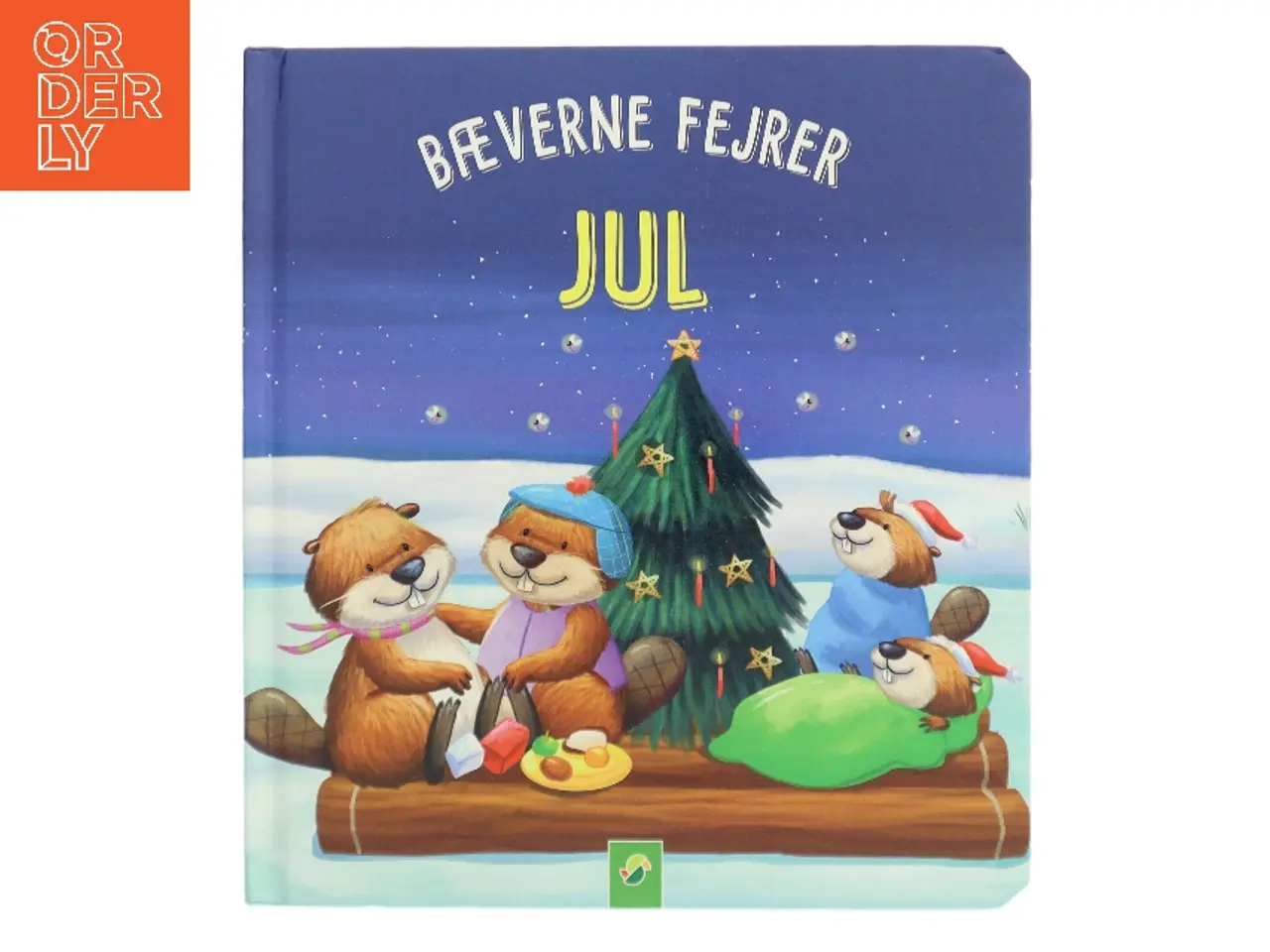 Billede 1 - Bæverne fejrer jul af Valentina Schütte (Bog)