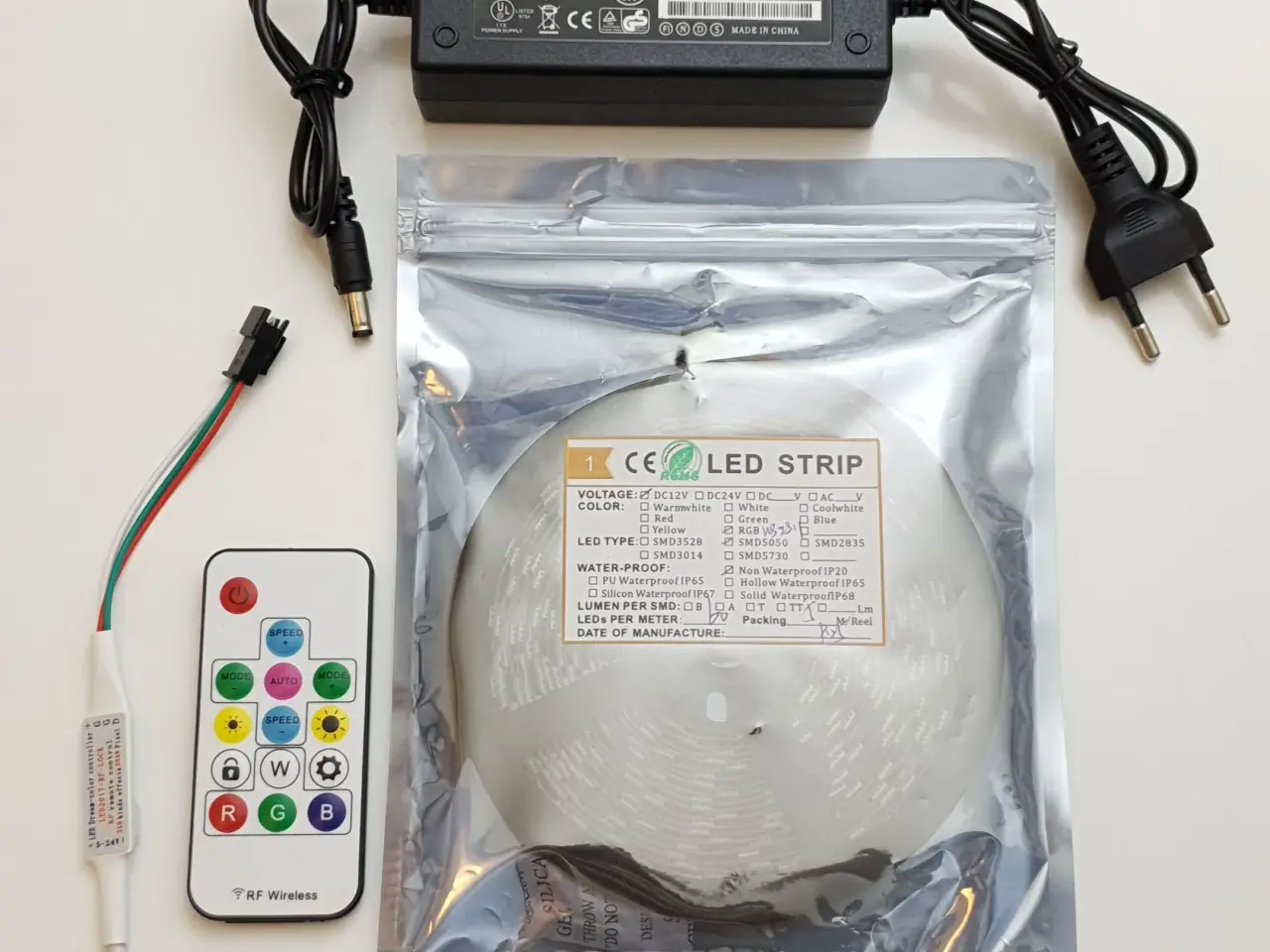 Billede 2 - 5m MAGIC LED WS2811 358 Forskellige Programmer