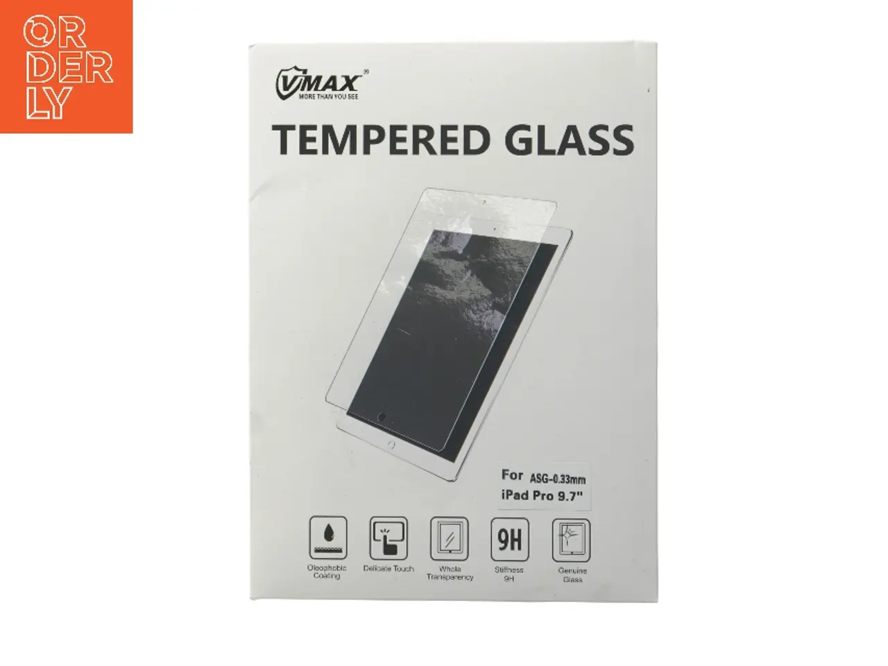 Billede 1 - Hærdet glas skærmbeskyttelse til iPad Pro 9.7 fra Vmax