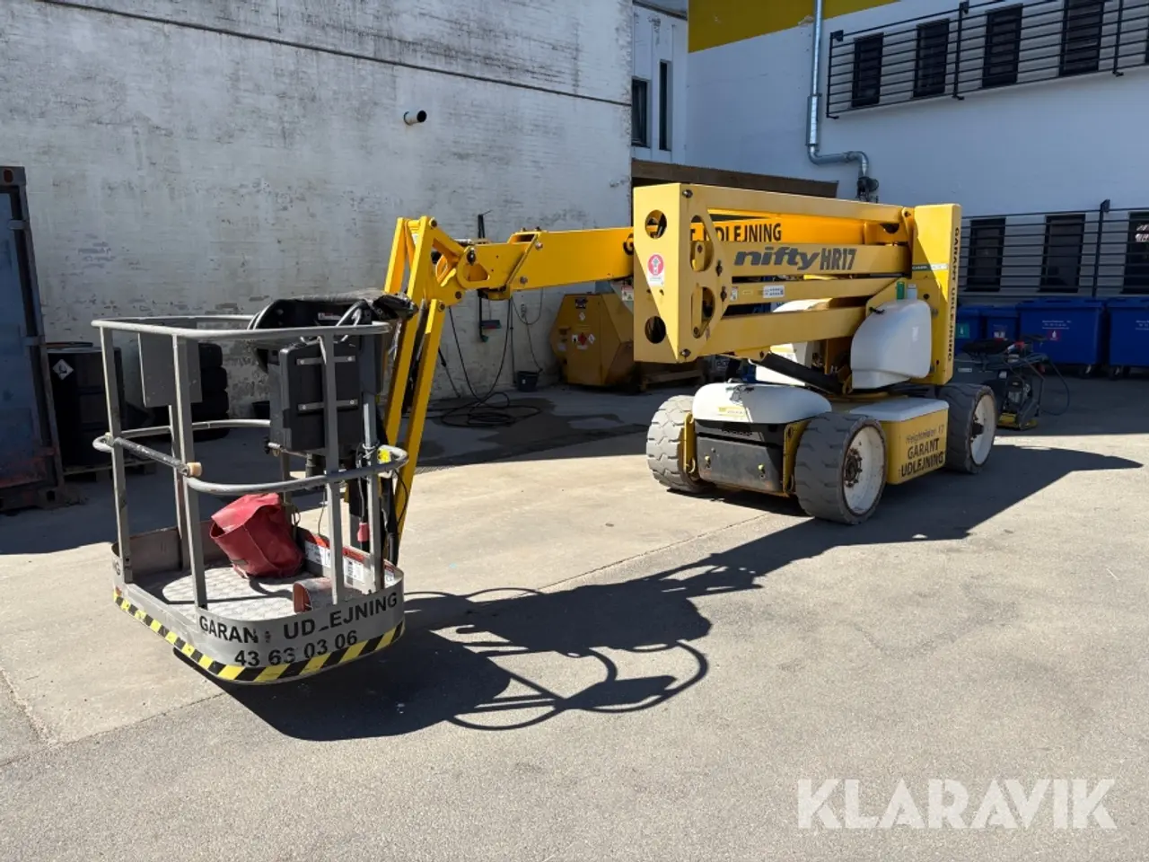 Billede 1 - Bomlift Nifty HR17 NDE