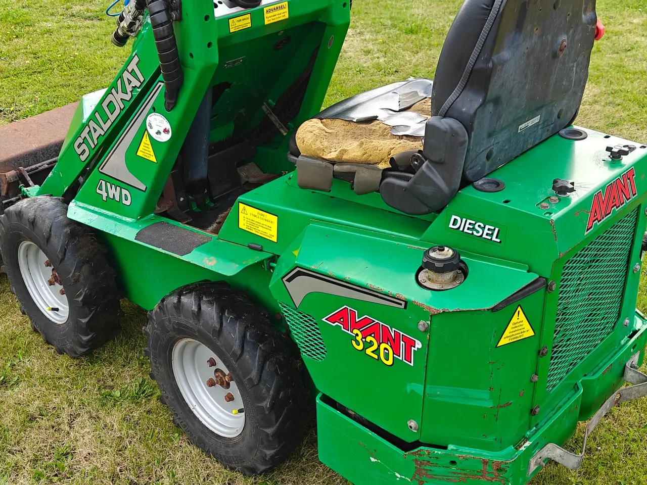 Billede 4 - Avant / Staldkat 320, dbl speed. Diesel