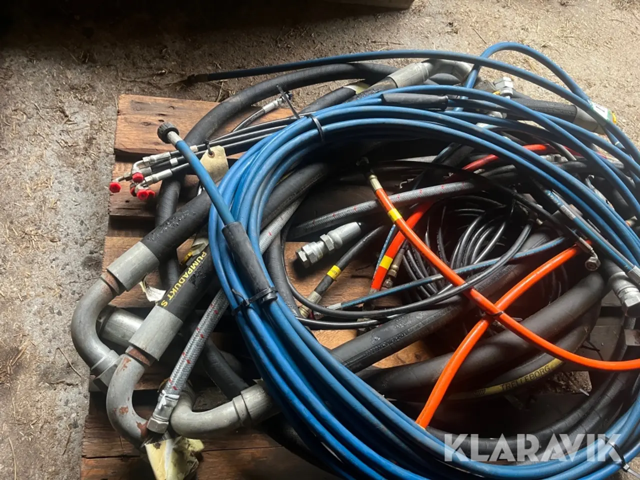 Billede 4 - Større hydraulikslanger Trelleborg/parker