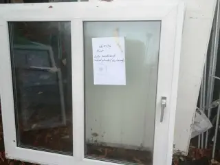 Plastvindue indadgående