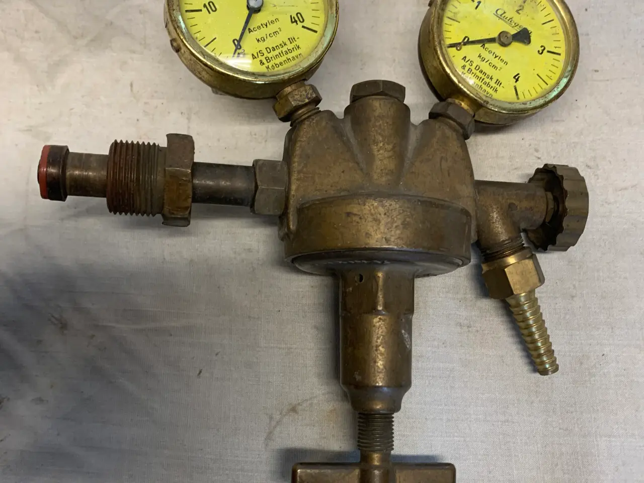 Billede 1 - Autogena Gas regulator manometer