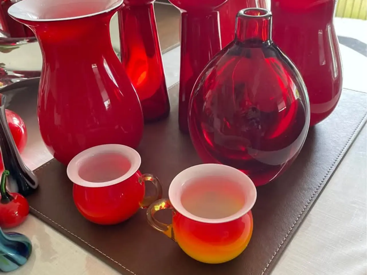 Billede 6 - mange forskellige glas ting