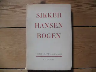 Sikker Hansen (1897-1955) Bogen