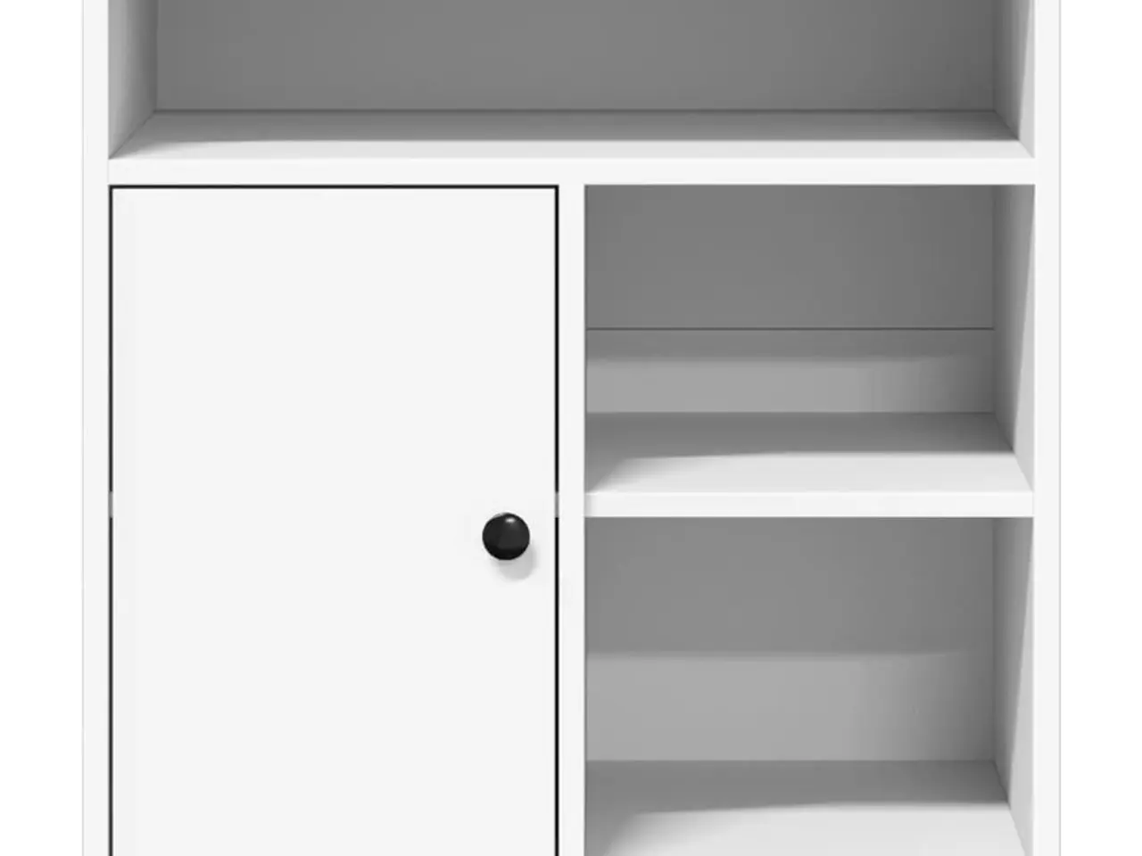 Billede 5 - Printerstativ med hjul - 60 × 50 × 67 cm, hvid