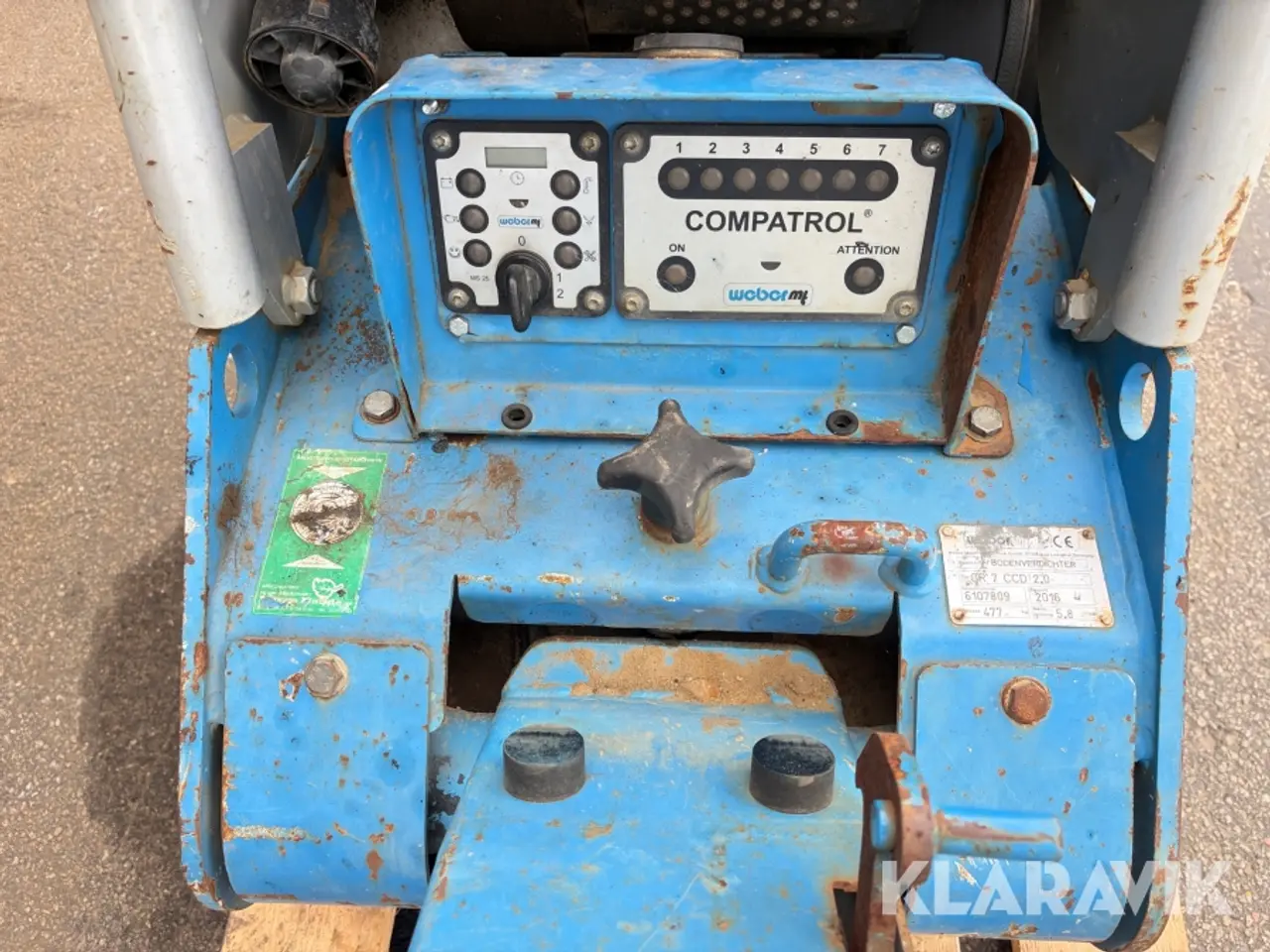 Billede 6 - Pladevibrator Weber Compatrol 2.0
