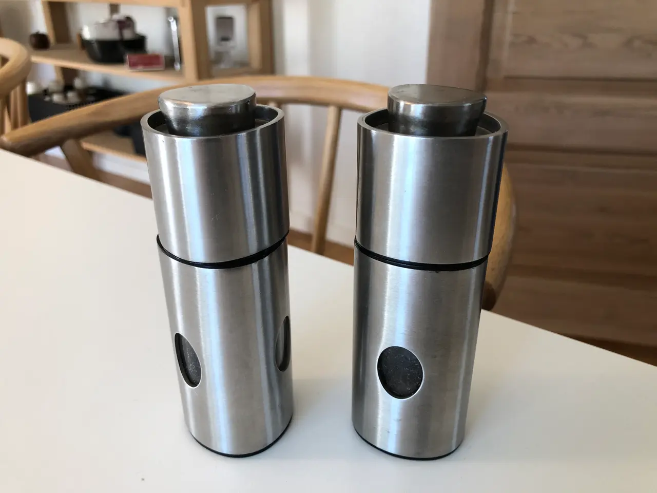 Billede 3 - Salt og peber kværn i børstet stål