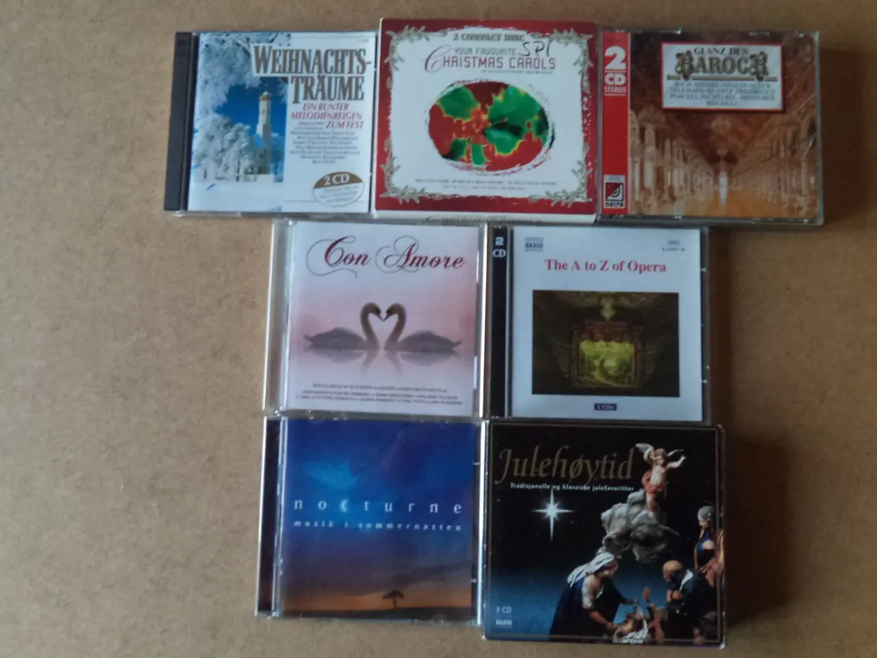 Billede 1 - .40 KLASSISKE CD-BOKSE sælges stykvis – 1/2