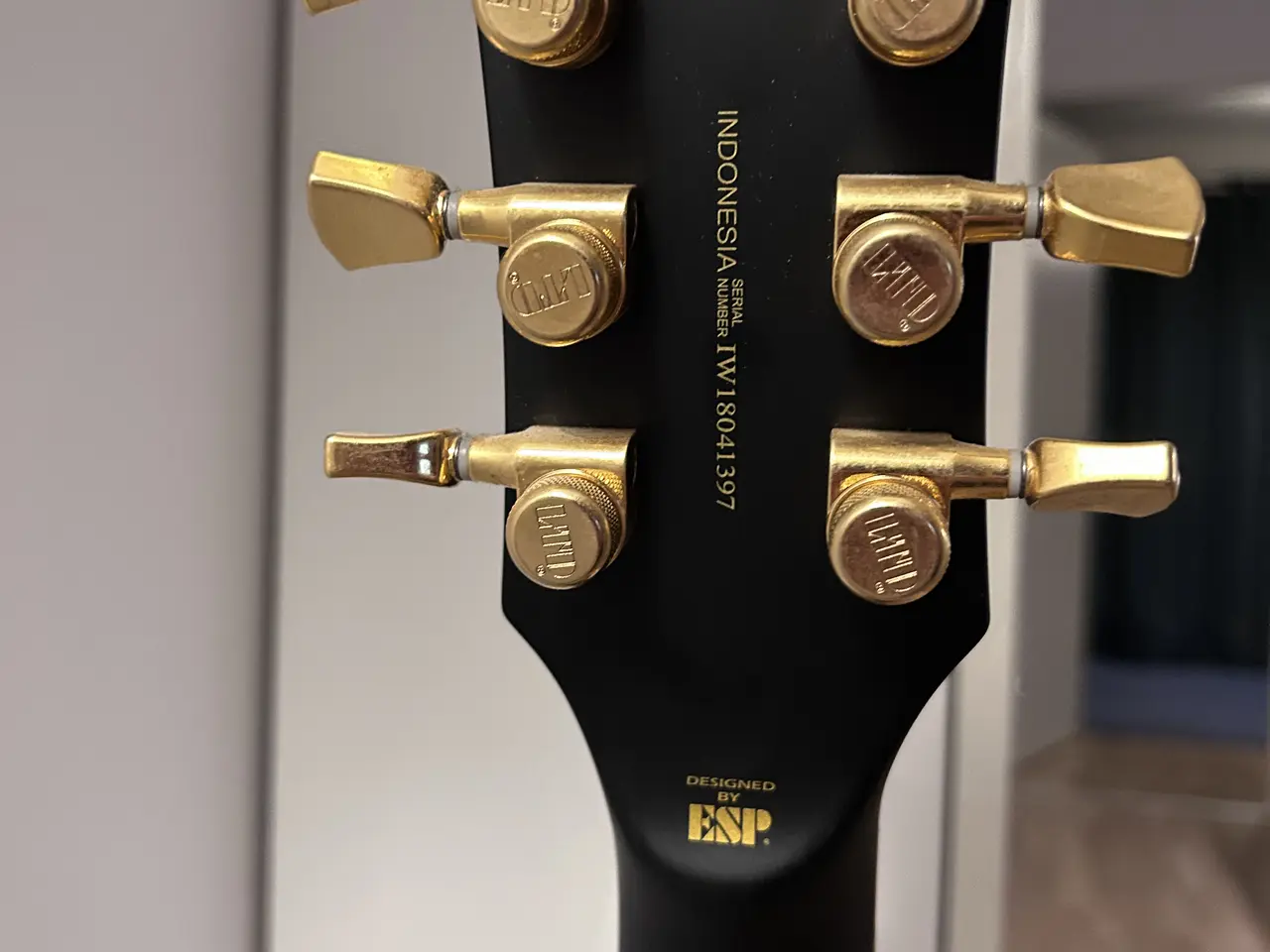 Billede 4 - ESP LTD EC-1000 Deluxe Vintage black