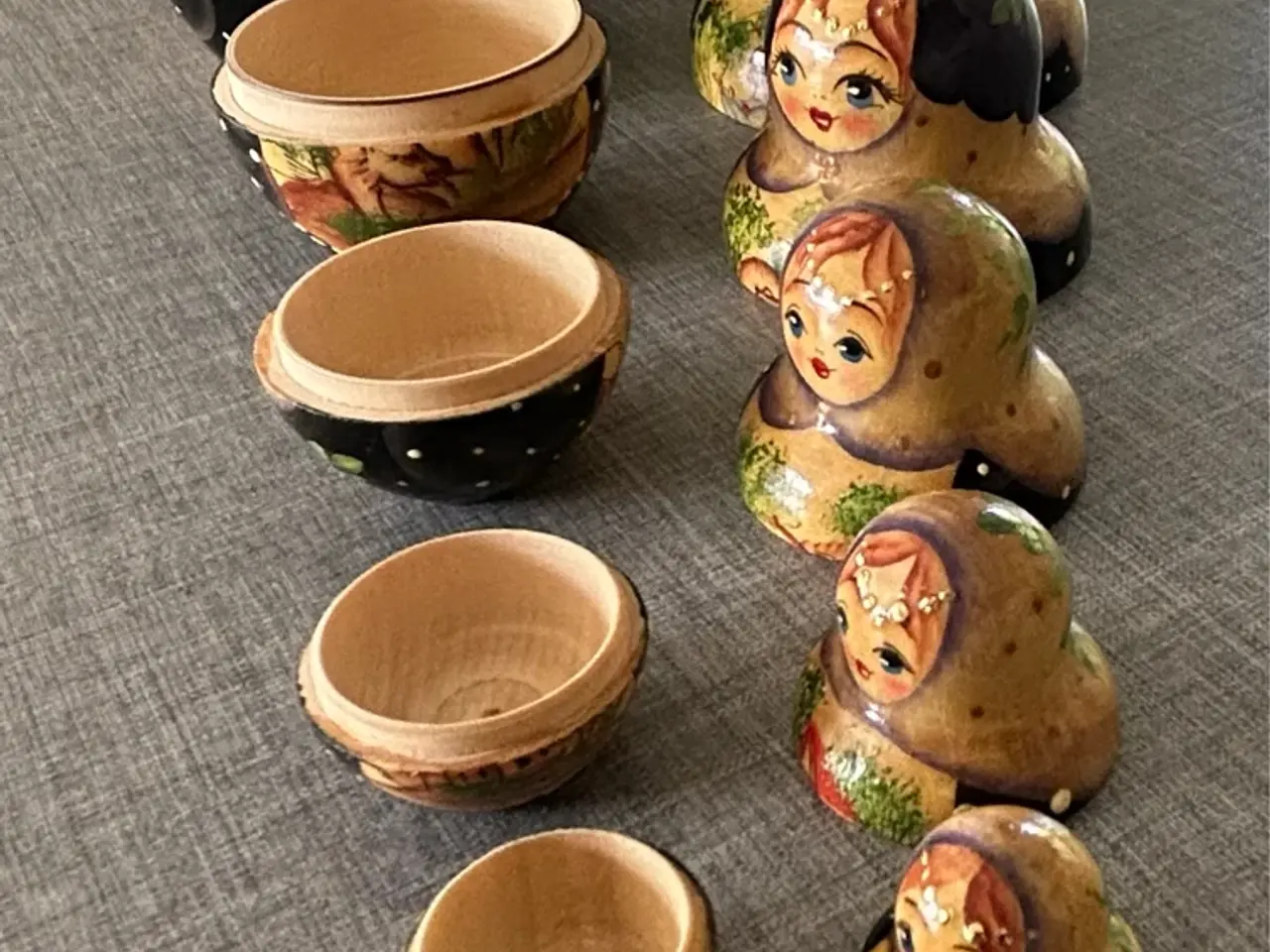 Billede 4 - Babushka dukker - 10 stk i sættet
