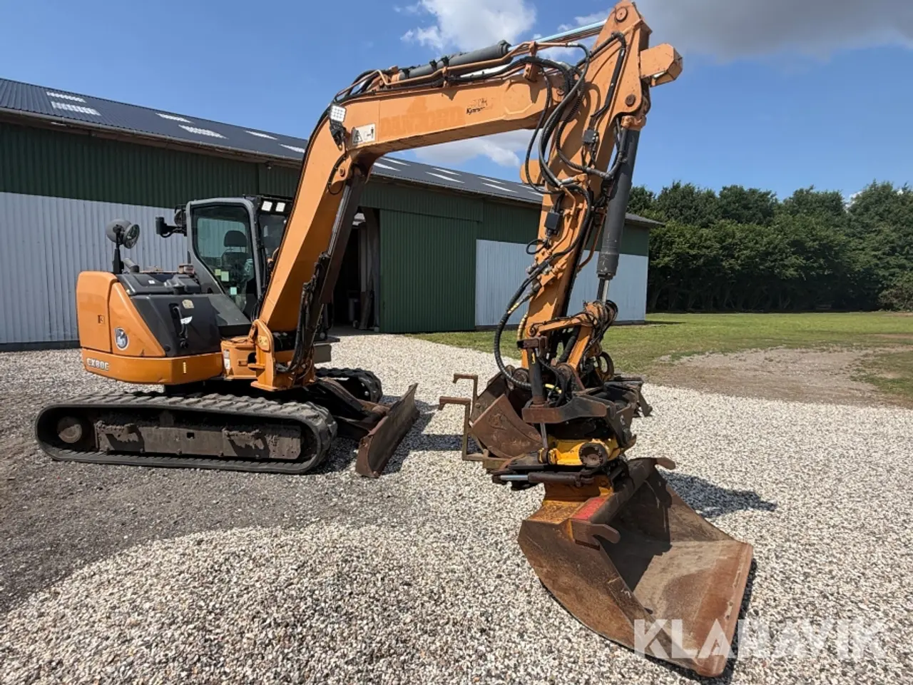 Billede 5 - Gravemaskine Case CX80C