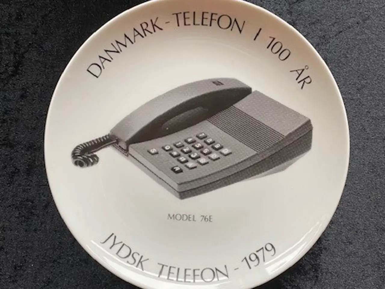 Billede 6 - 5 Rigtig flotte Jydsk Telefon gamle vintage platte