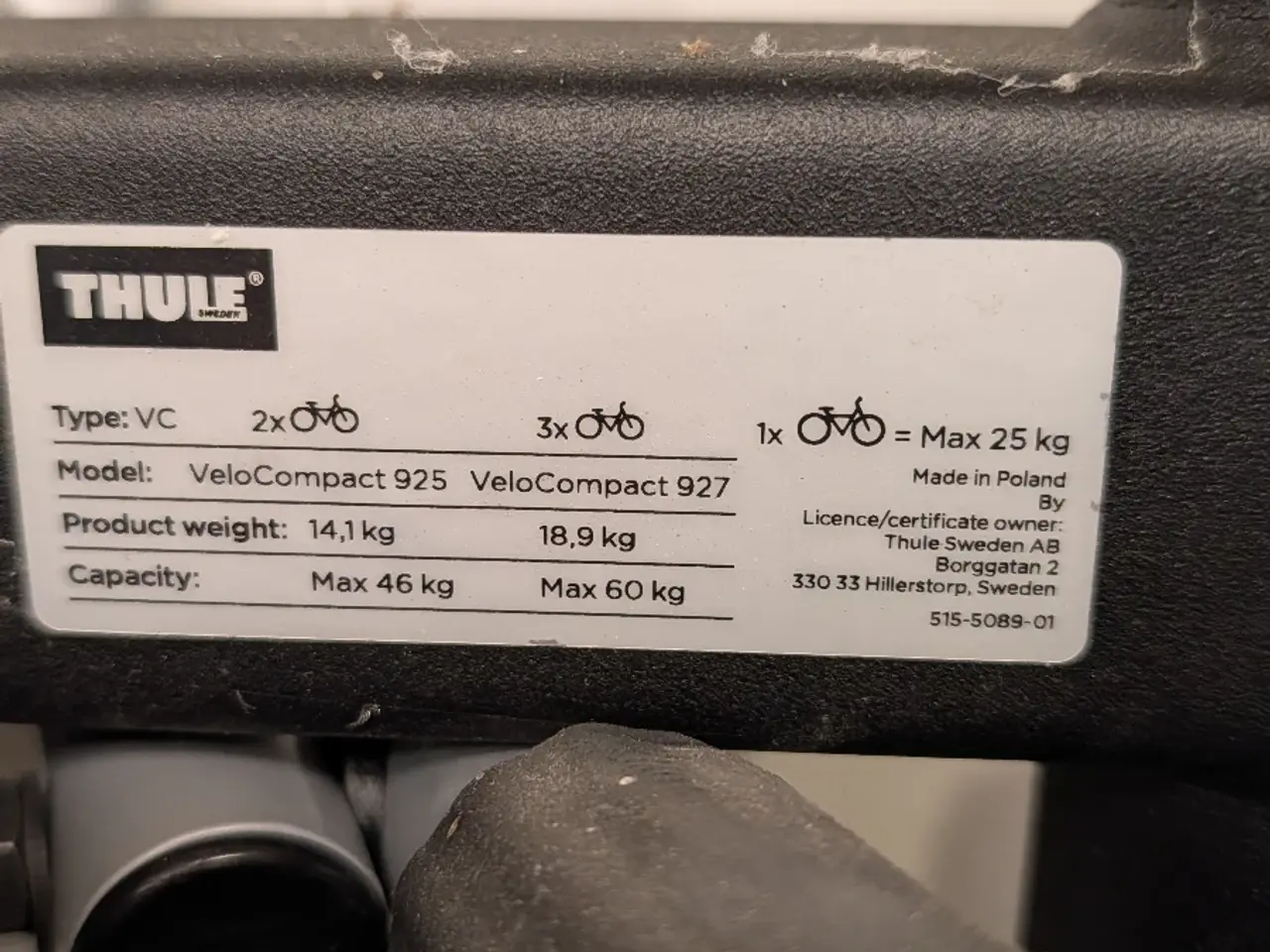 Billede 2 - Thule velocompact cykelstativ