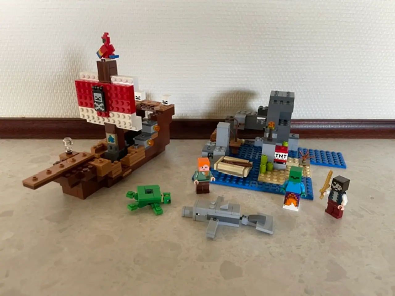 Billede 1 - Lego Minicraft 21152 Piratskib